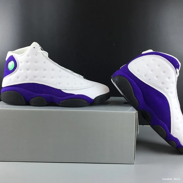 Lakers 1166 414571-105 Jordan 13 NewStyle Retro 0523